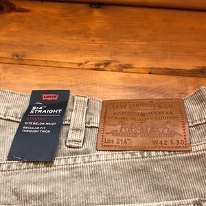 Levi’s 514 Narrow Wale Corduroy Pants